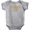 henna hylian symbol Baby Bodysuit