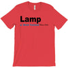 lamp   brick tamland likes this facebook thumbs up mens white t shirt T-Shirt