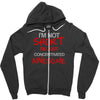 i'm not short awesome Zipper Hoodie