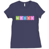 periodic table chemistry fun Ladies Fitted T-Shirt