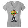 random shit Women's V-Neck T-Shirt