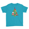 christmas tree made of bells stocking santa Youth Tee