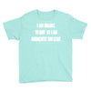 i am unable to quit as i am currently too legit Youth Tee