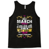 i am a march women Tank Top