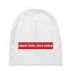 More Love Love More Baby Beanies