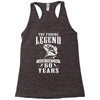 The Fishing Legend Reeling Them In For 60 Years Racerback Tank