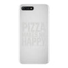 pizza makes me happy iPhone 7 Plus Case