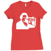 beethoven ghetto blaster Ladies Fitted T-Shirt