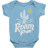 roam free Baby Onesie