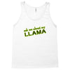 ask me about my llama Tank Top