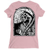 death before decaf Ladies Fitted T-Shirt