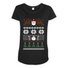 ugly christmas sweater Maternity Scoop Neck T-shirt
