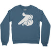 mickey hands gun Crewneck Sweatshirt