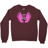 i wear pink for my mom Crewneck Sweatshirt