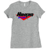 hawkins av club Ladies Fitted T-Shirt