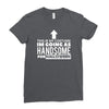 handsome halloween costume Ladies Fitted T-Shirt