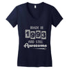 made in 1993 and still awesome Women's V-Neck T-Shirt