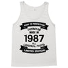 Premium Vintage  1987 Tank Top