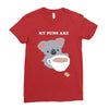 My Puns Are Ladies Fitted T-Shirt