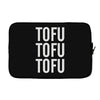 tofu tofu tofu Laptop sleeve