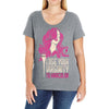 hair stylist virginity Ladies Curvy T-Shirt