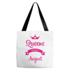 queens are born in august Tote Bags