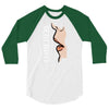 come here 3/4 Sleeve Shirt
