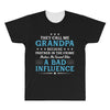 They Call Me Grandpa Because Partner in the Crime Makes Me Sound Like All Over Men's T-shirt