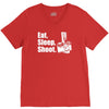 v6 eat sleep shoot V-Neck Tee