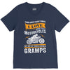 Motorcycles Gramps V-Neck Tee