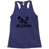 angry panda Racerback Tank
