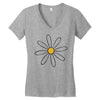 flower Women's V-Neck T-Shirt