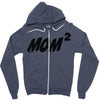 mom squared Zipper Hoodie