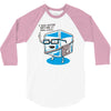 hipster ice cube 3/4 Sleeve Shirt