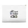 coffee cat Accessory Pouches