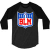 blm! take a knee 3/4 Sleeve Shirt