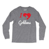 i love goldens Long Sleeve Shirts