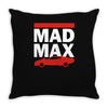 run m Throw Pillow