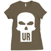 underground resistance ur punisher Ladies Fitted T-Shirt