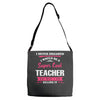i never dreamed i would be a super cool teacher. but here i am killing Adjustable Strap Totes