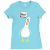 mine seagulls Ladies Fitted T-Shirt