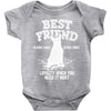 Best Friend Bull Terrier Baby Bodysuit