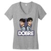 Dobre Twins Women's V-Neck T-Shirt