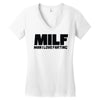 herren lustiges Women's V-Neck T-Shirt
