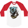 swept away 3/4 Sleeve Shirt