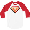 nwt iron man classic heart core glow in dark marvel 3/4 Sleeve Shirt