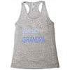 get promoted to grandpa Racerback Tank