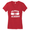 gilmour academy   as worn by dave   pink floyd   mens music Women's V-Neck T-Shirt