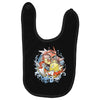 shining splash koi Baby Bibs