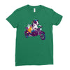 fast food Ladies Fitted T-Shirt